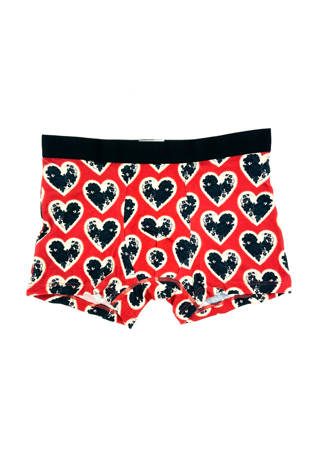 Heart motif boxer