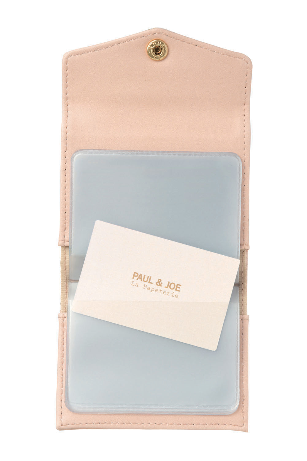 Pink card holder with flowers Accessories Maison Paul & Joe