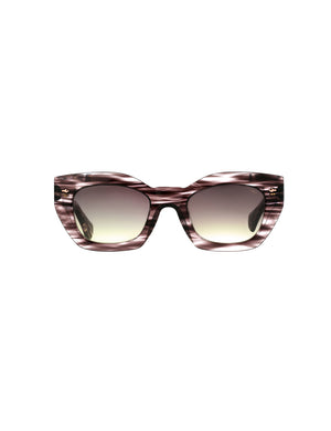 Butterfly Sunglasses - Plum Striped Tortoiseshell