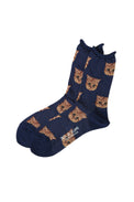 Chaussettes à tête de chat