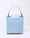 Charlotte cat head leather bag - Blue