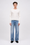 Jeans unisex en denim délavé