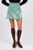 Embroidered wool skirt