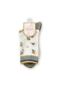 Floral pattern socks