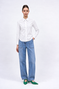 Fitted cotton shirt