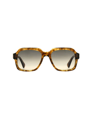 Lunettes de soleil rock - cristal brun