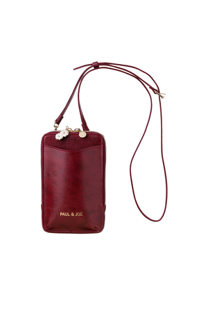 Burgundy Phone Shoulder Bag 