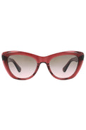 Cherry crystal butterfly frame glasses