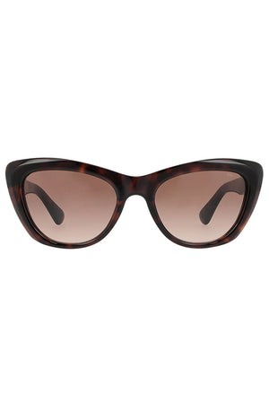 Sunglasses with butterfly frame
