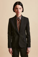 Fitted suit jacket