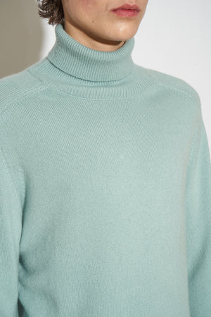 Cashmere Turtleneck Knitted Sweater