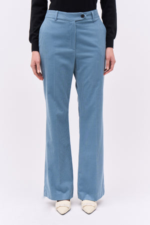 Boyish corduroy pants