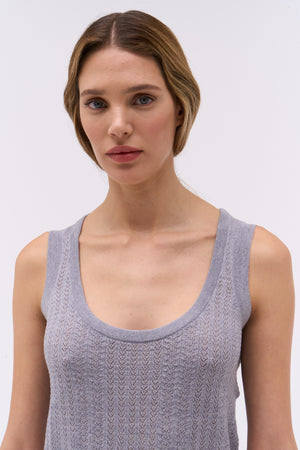 Merino wool tank top