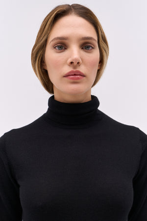 Cashmere turtleneck sweater