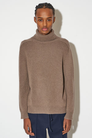 Cashmere Turtleneck Knitted Sweater