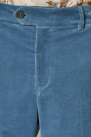 Corduroy straight pants