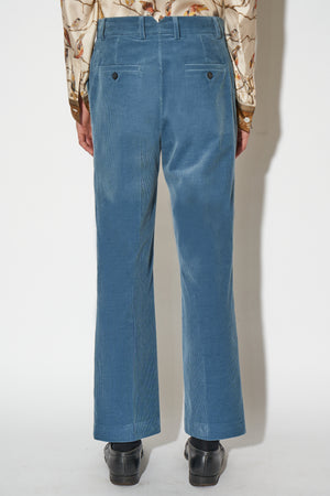 Corduroy straight pants