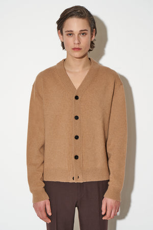 Cashmere and wool cardigan