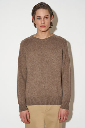 Pull col rond en cachemire