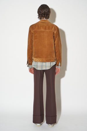 Short Corduroy Velvet Jacket