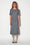 Midi length wool Milano dress