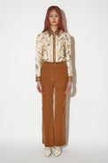 Boyish corduroy pants