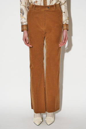 Boyish corduroy pants