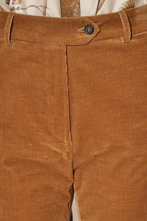 Boyish corduroy pants