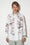 Oversized cotton poplin shirt with bird embroidery