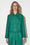 Veste en twill de flanelle en laine vierge portrait - Vert