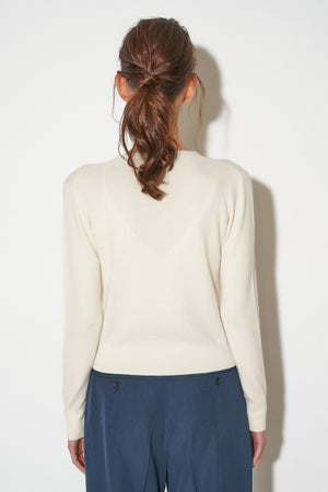 Short cashmere cardigan