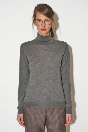 Cashmere turtleneck sweater