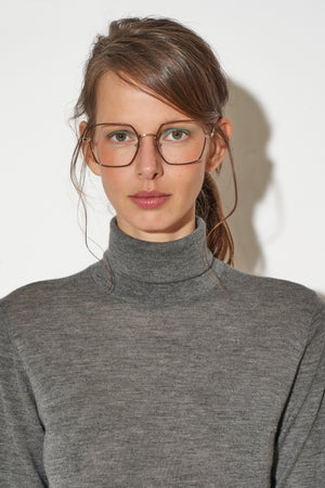 Cashmere turtleneck sweater