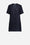 Short woolen cloth dress