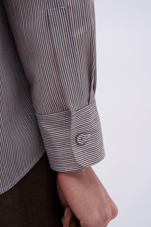 Chemisier en soie mélangée