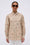 Embroidered cotton poplin shirt with floral pattern