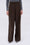 Cady wool pleated pants