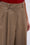 Cady wool pleated pants