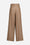 Cady wool pleated pants