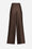 Cady wool pleated pants