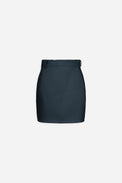 Short canvas wool skirt/shorts