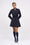 Robe-veste en twill de laine