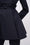 Robe-veste en twill de laine