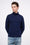 Pull en laine tricoté col roulé
