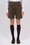 Short en twill de laine rayé réalisé en collaboration avec Tilda Jonathan