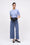 Cropped virgin wool trousers