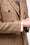 Fitted checked wool tweed jacket