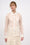Chemise transparente en organza de soie brodé en France