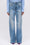 Washed denim jeans