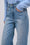 Washed denim jeans